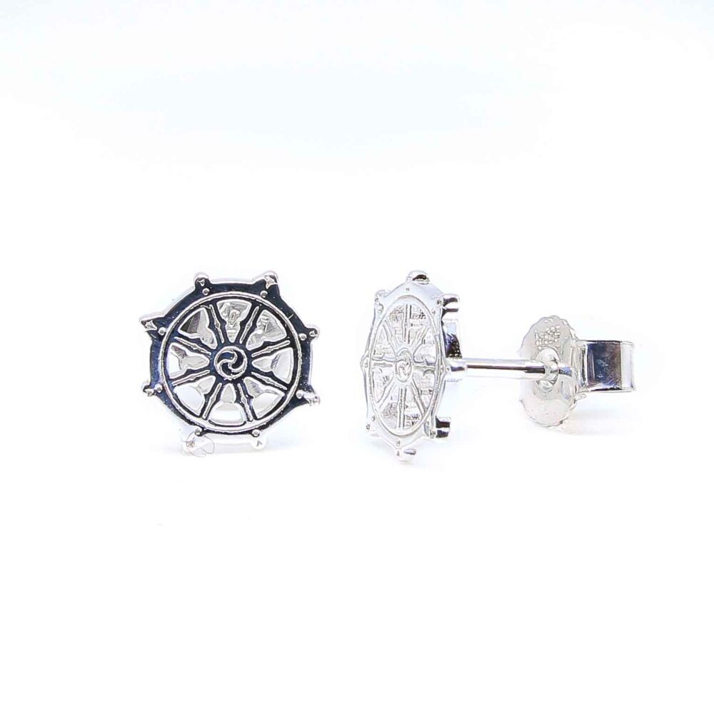 Ohrstecker Buddhismus 925 Silber