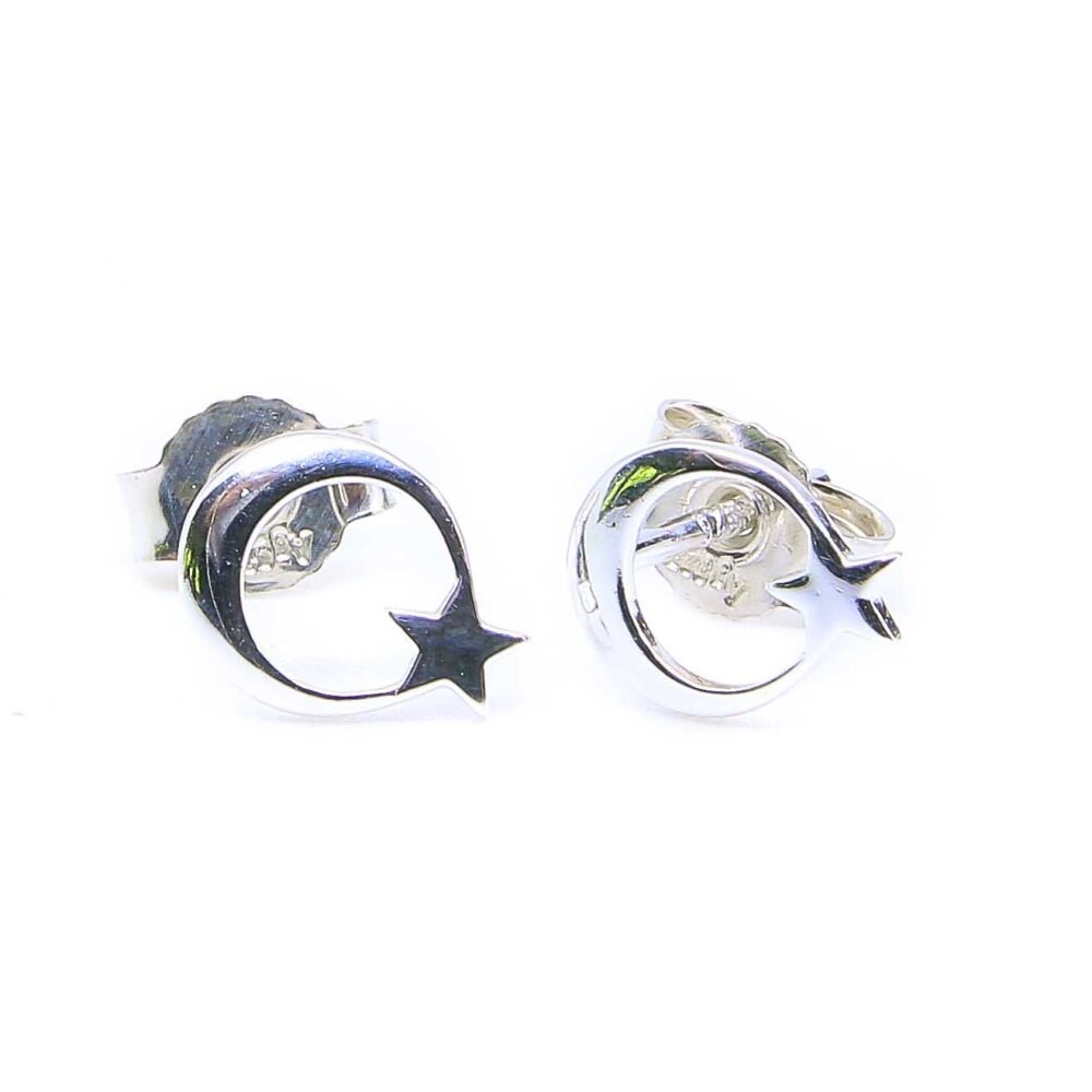 Ohrstecker Islam 925 Silber