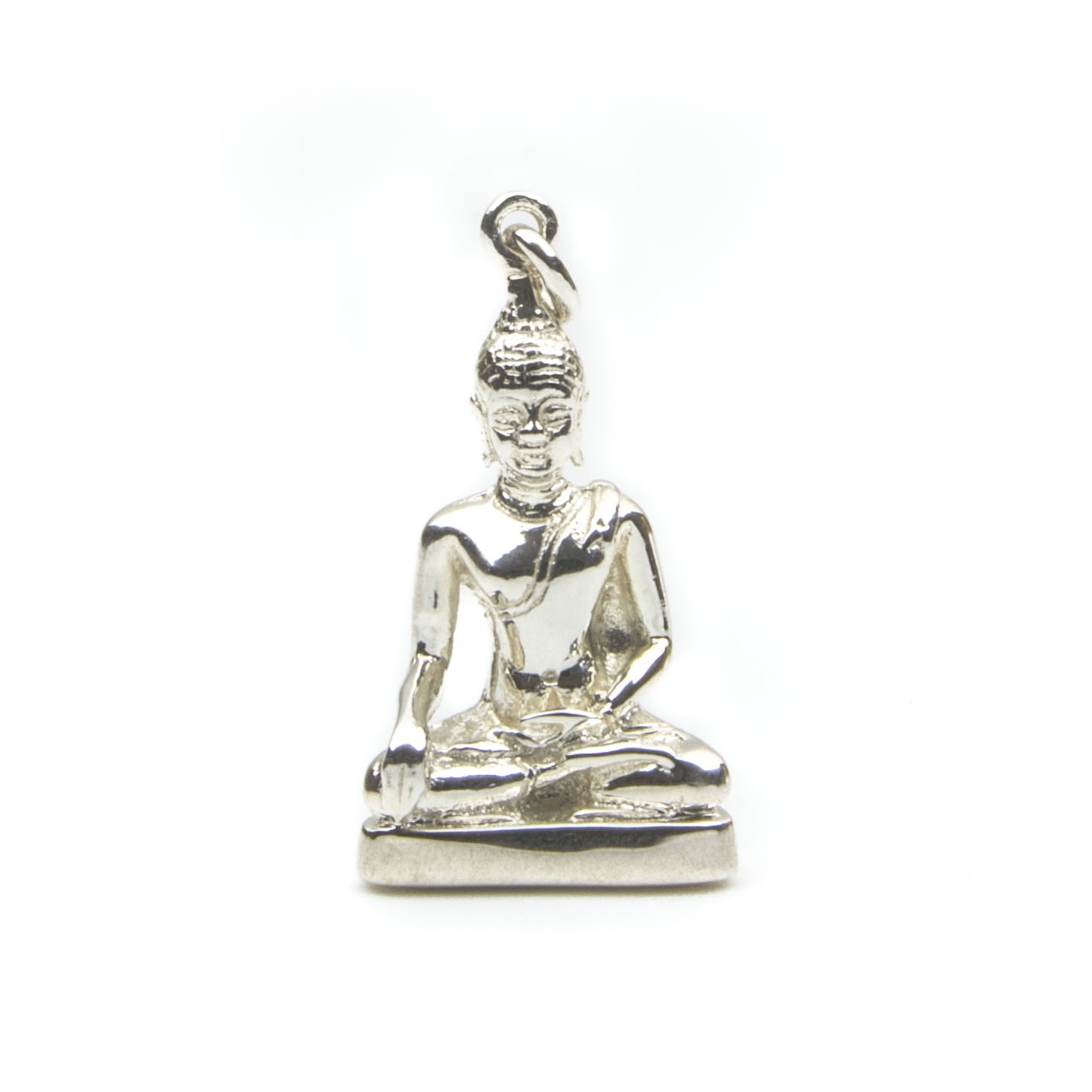 Swiss Silber Stones Thai Buddha Anhänger -