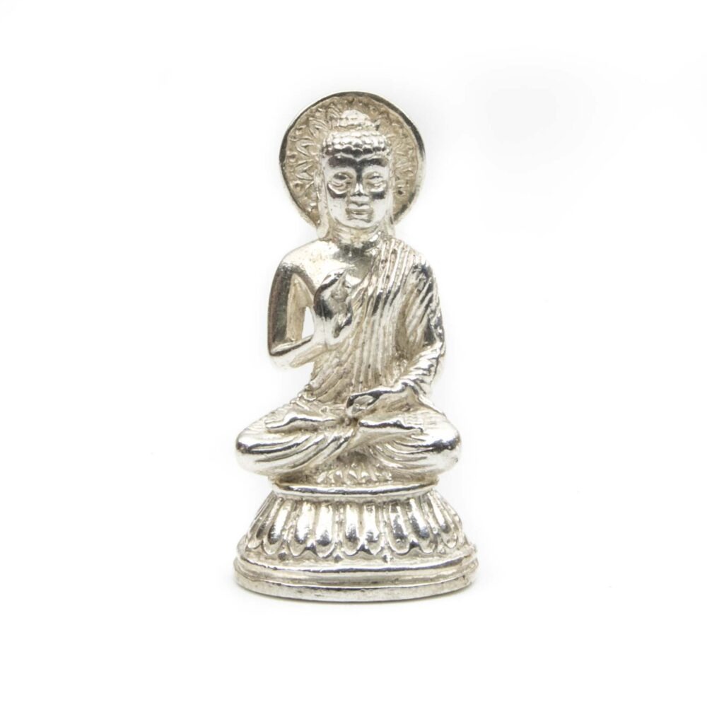 Thai Buddha Anhänger Silber - Swiss Stones