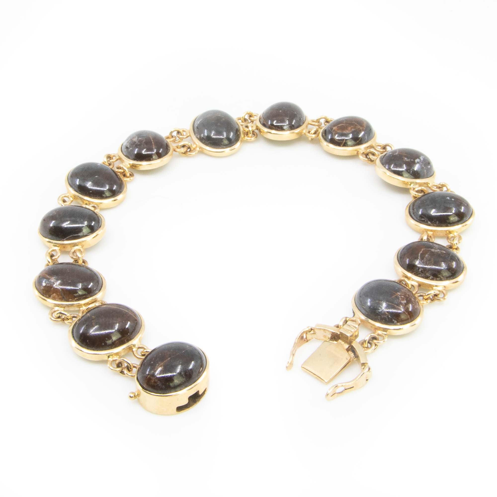 Armband Parsettensit 14 Karat 18cm – Bild 3