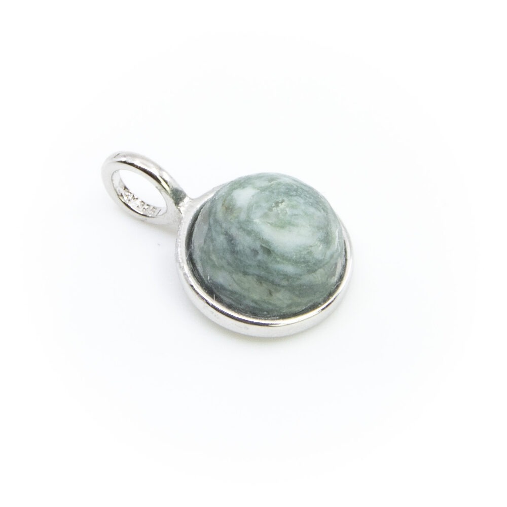 Anhänger Andeer Granit 8mm gefasst