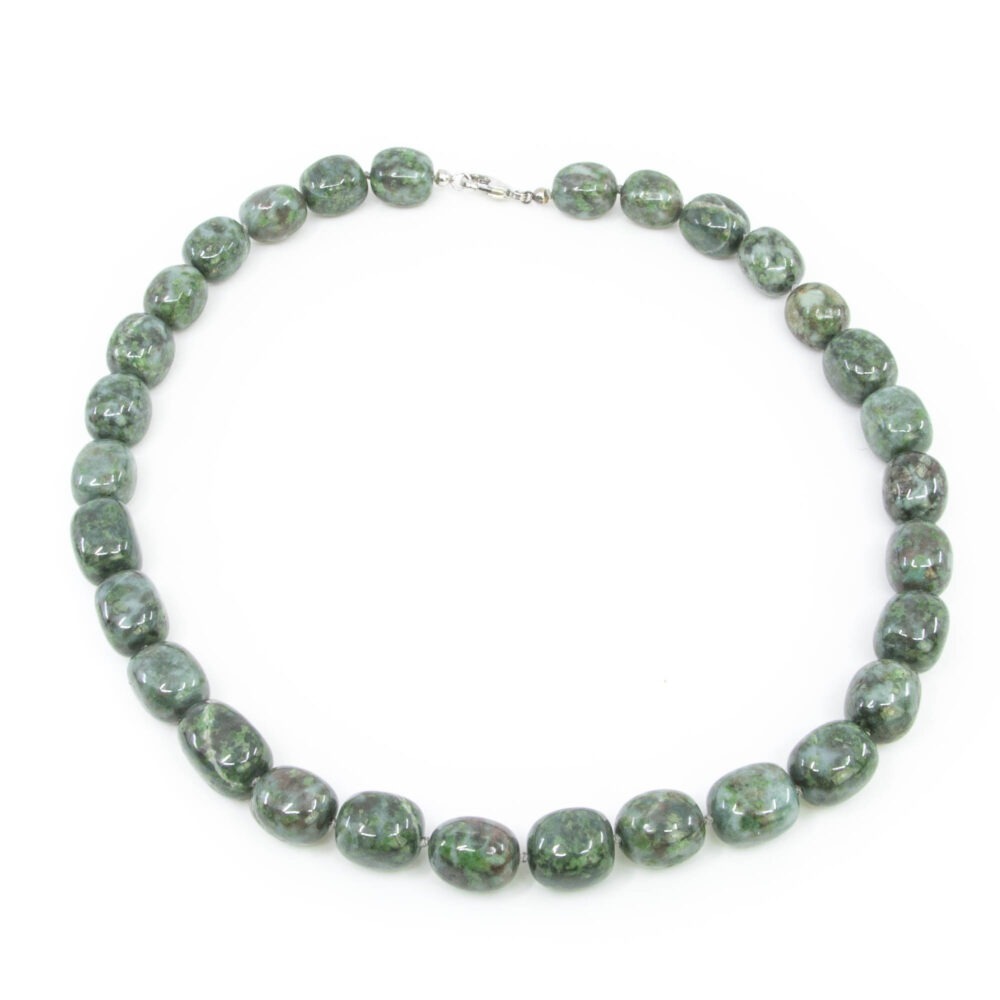Kette Allalin-Gabbro getrommelt – Bild 3