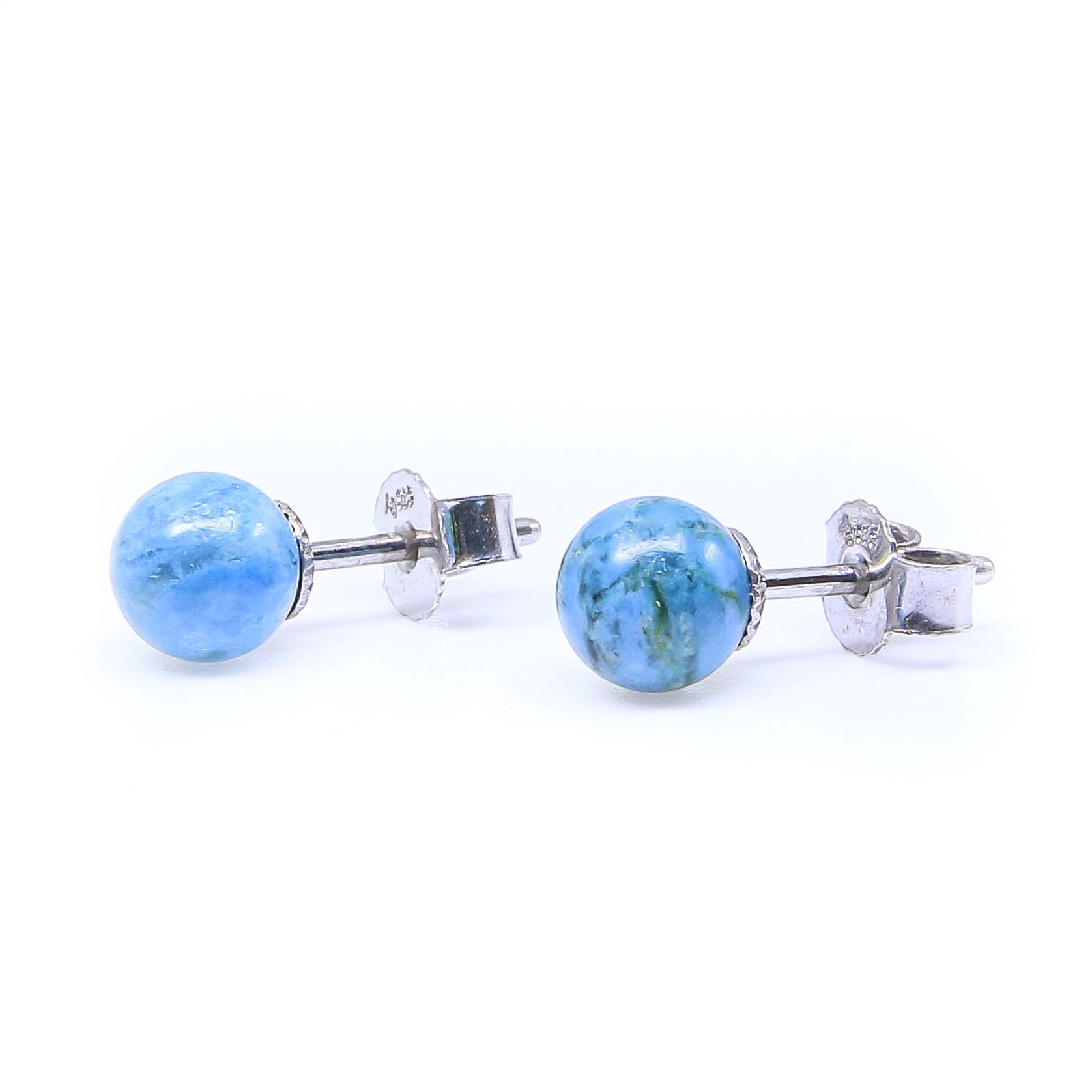 Ohrstecker Lazulith 6mm