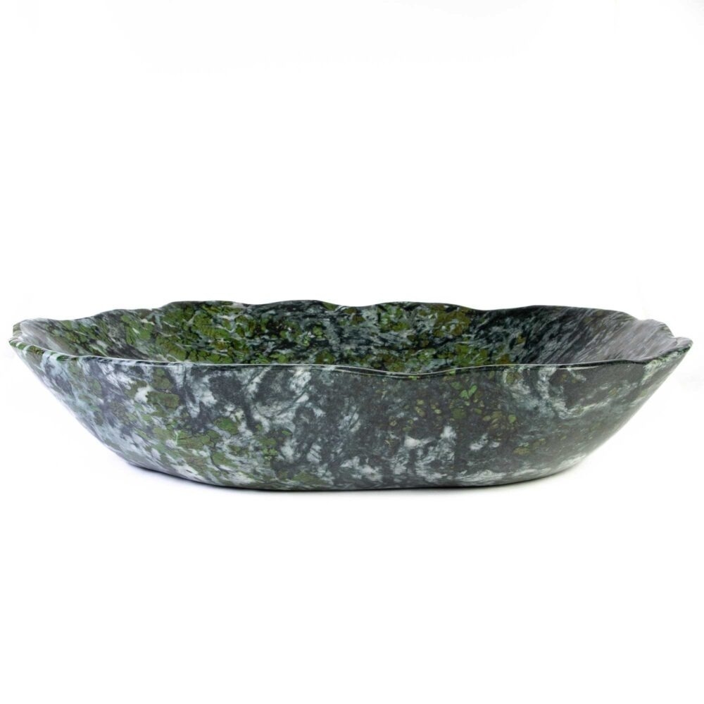 Stein Schale Allalin-Gabbro
