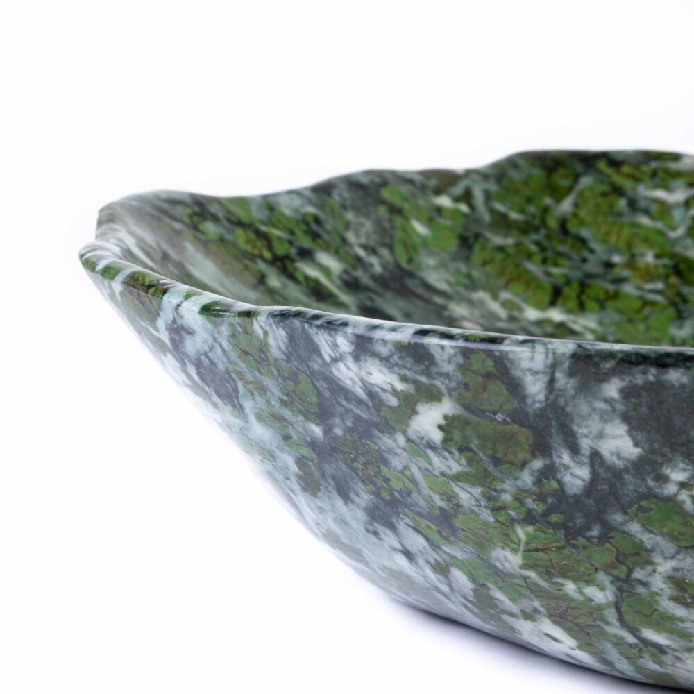 Stein Schale Allalin-Gabbro – Bild 3