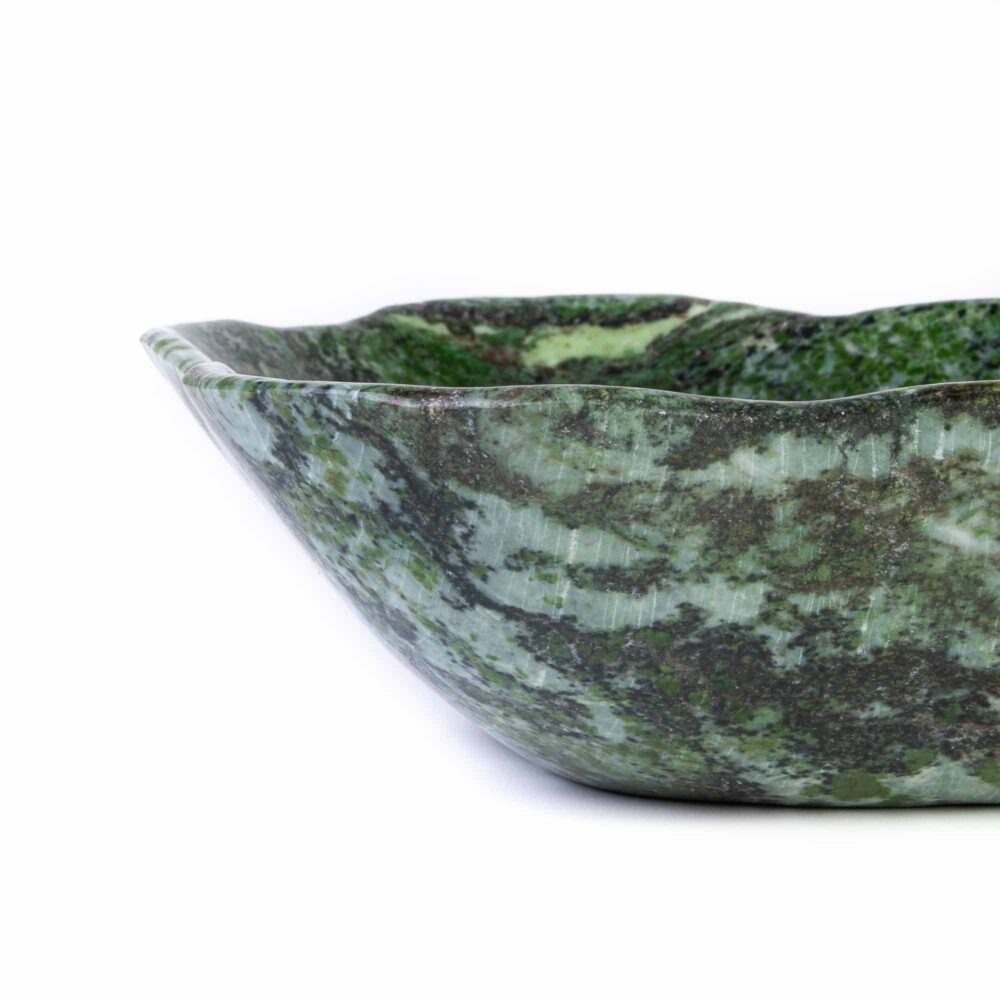 Stein Schale Allalin-Gabbro – Bild 3