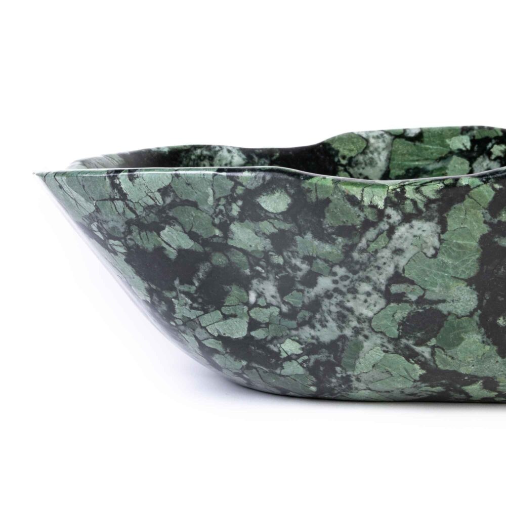 Stein Schale Allalin-Gabbro dunkel – Bild 2