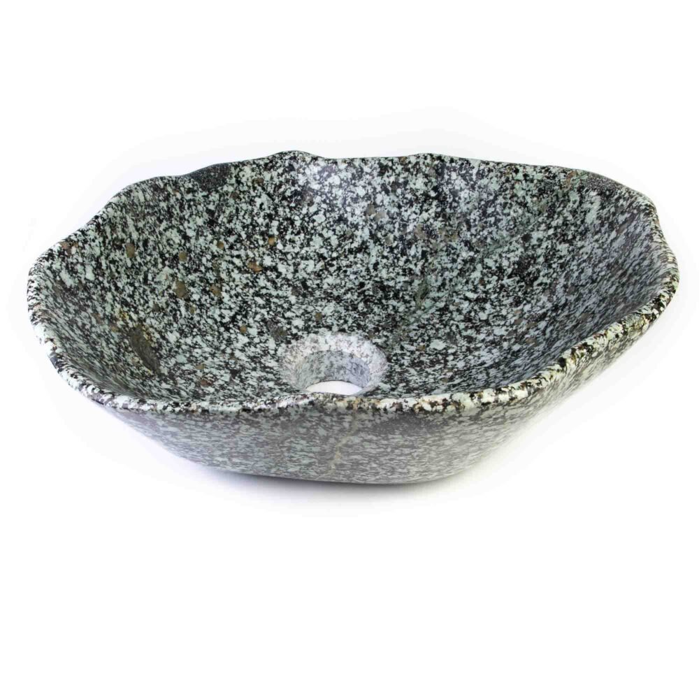 Stein Schale Lavabo Julier Granit