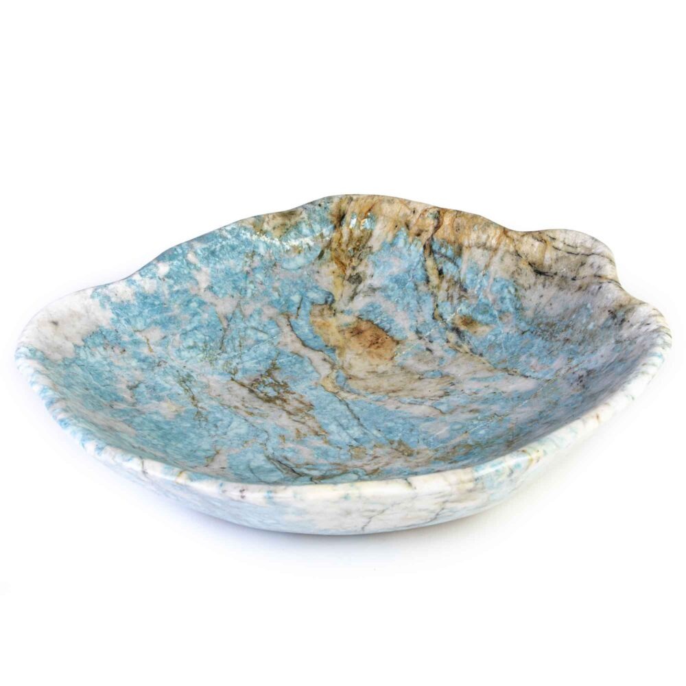Stein Schale Lazulith