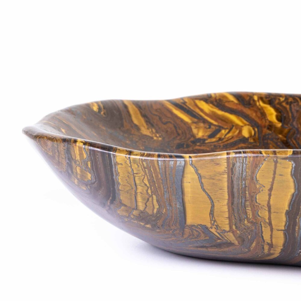 Stein Schale Tigerauge – Bild 4