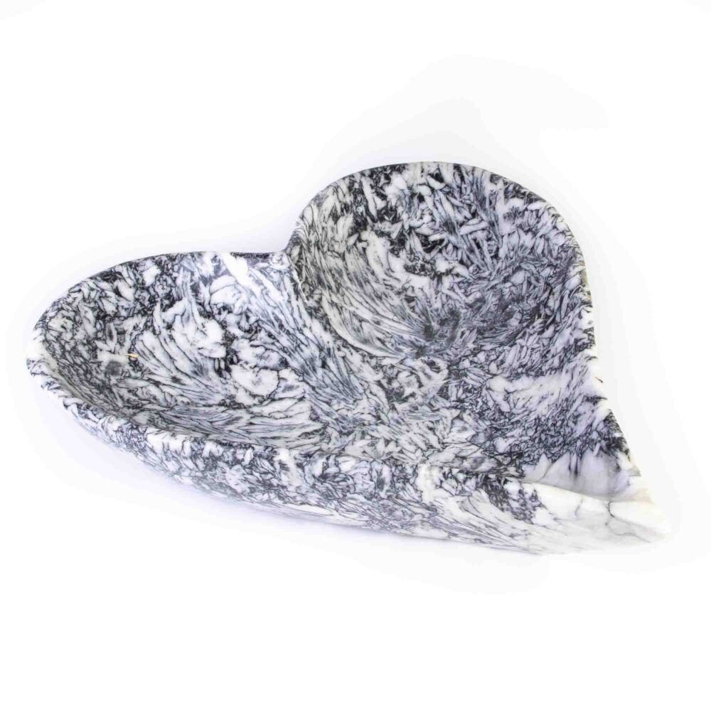Stein Schale Pinolithen Magnesit Herz