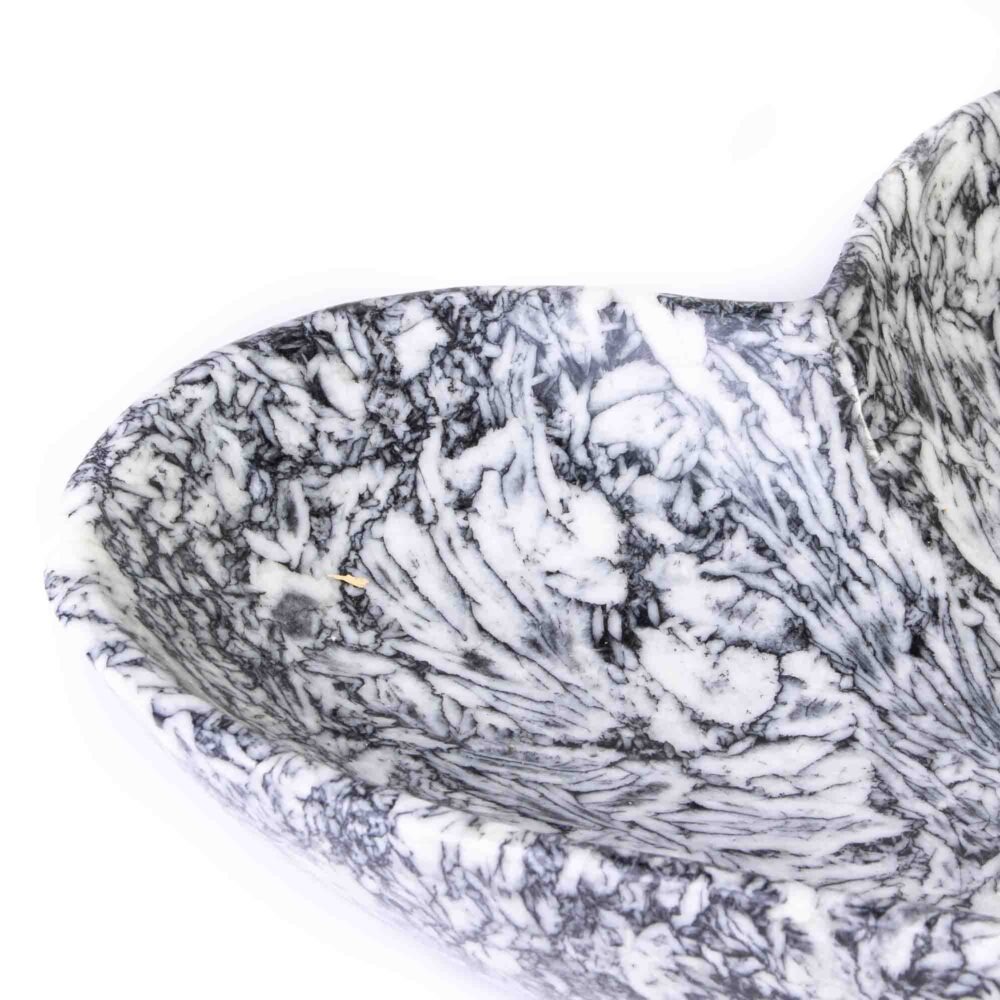 Stein Schale Pinolithen Magnesit Herz – Bild 3