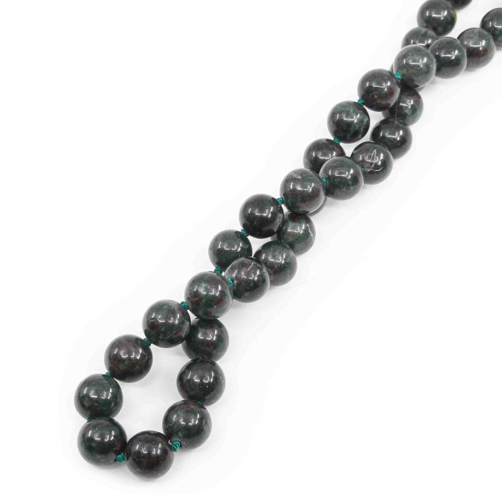 Kette Eklogit 8mm geknüpft