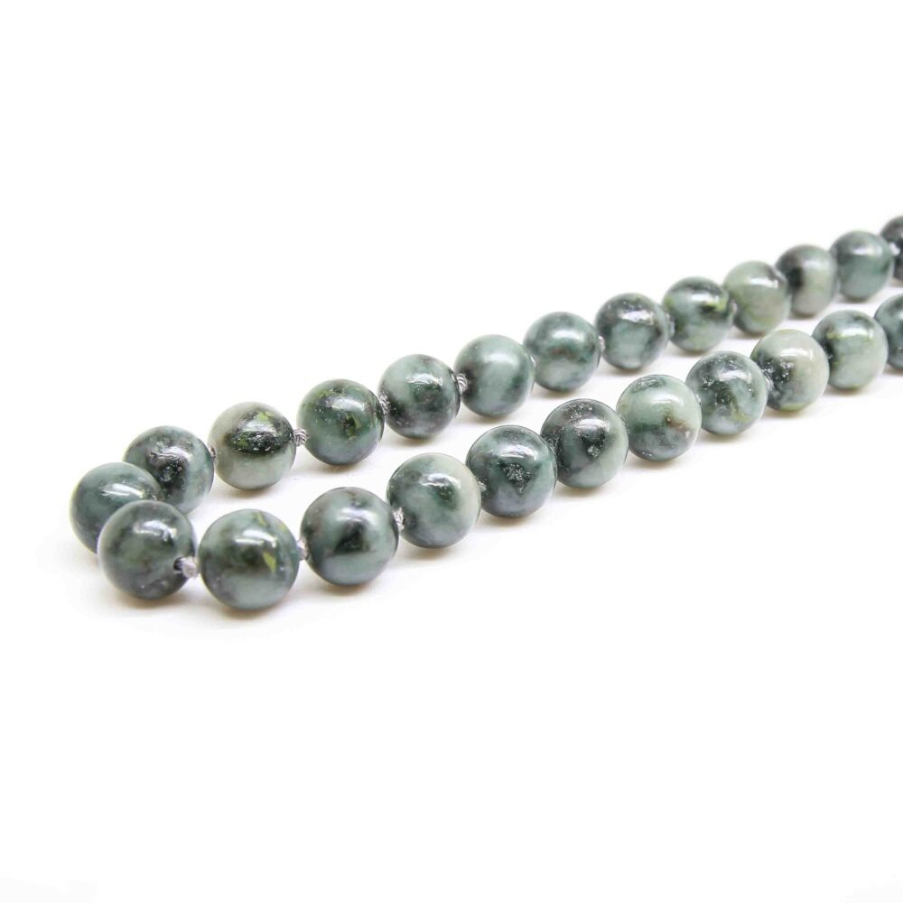 Kette Allalin Gabbro Findling 8mm