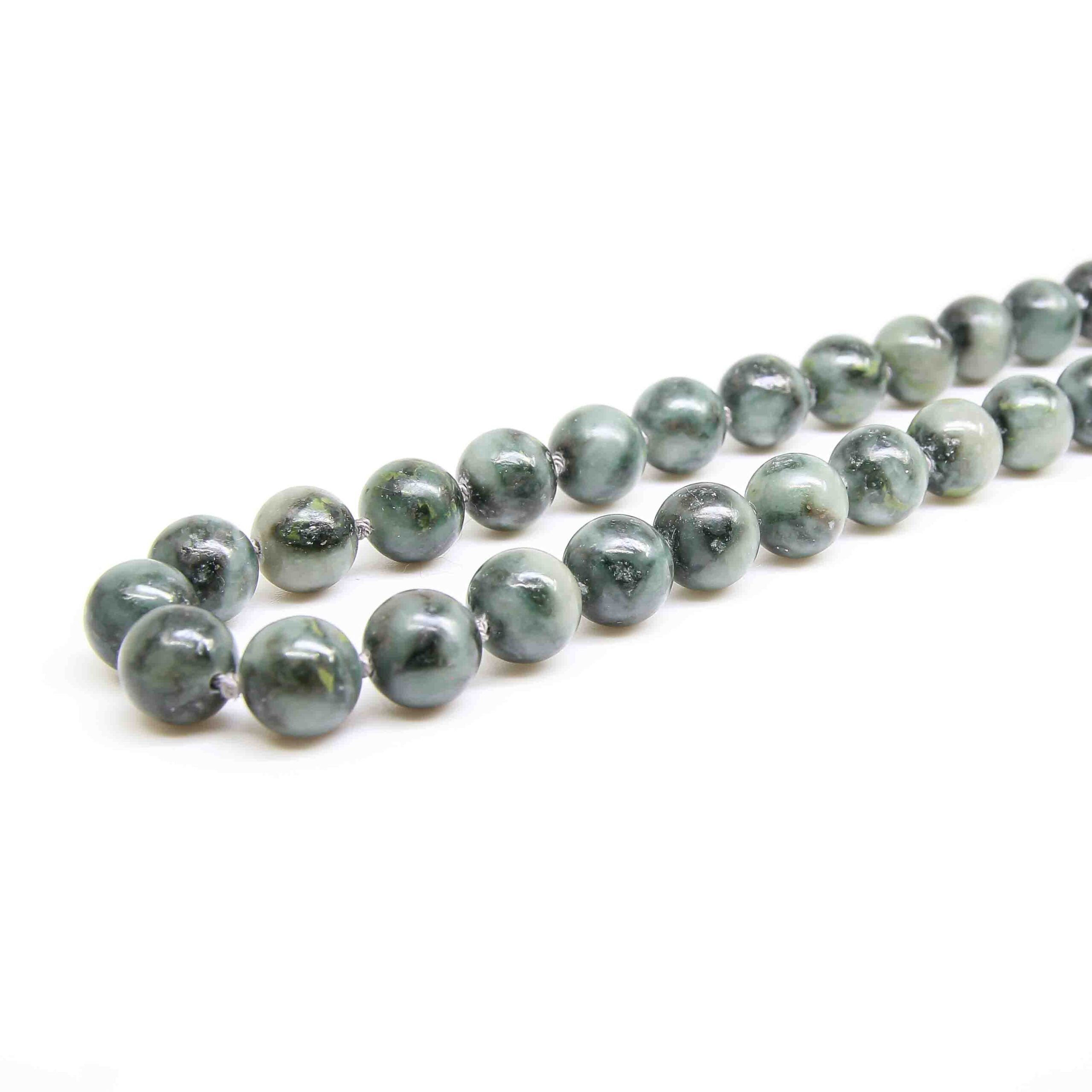 Kette Allalin Gabbro Findling 8mm