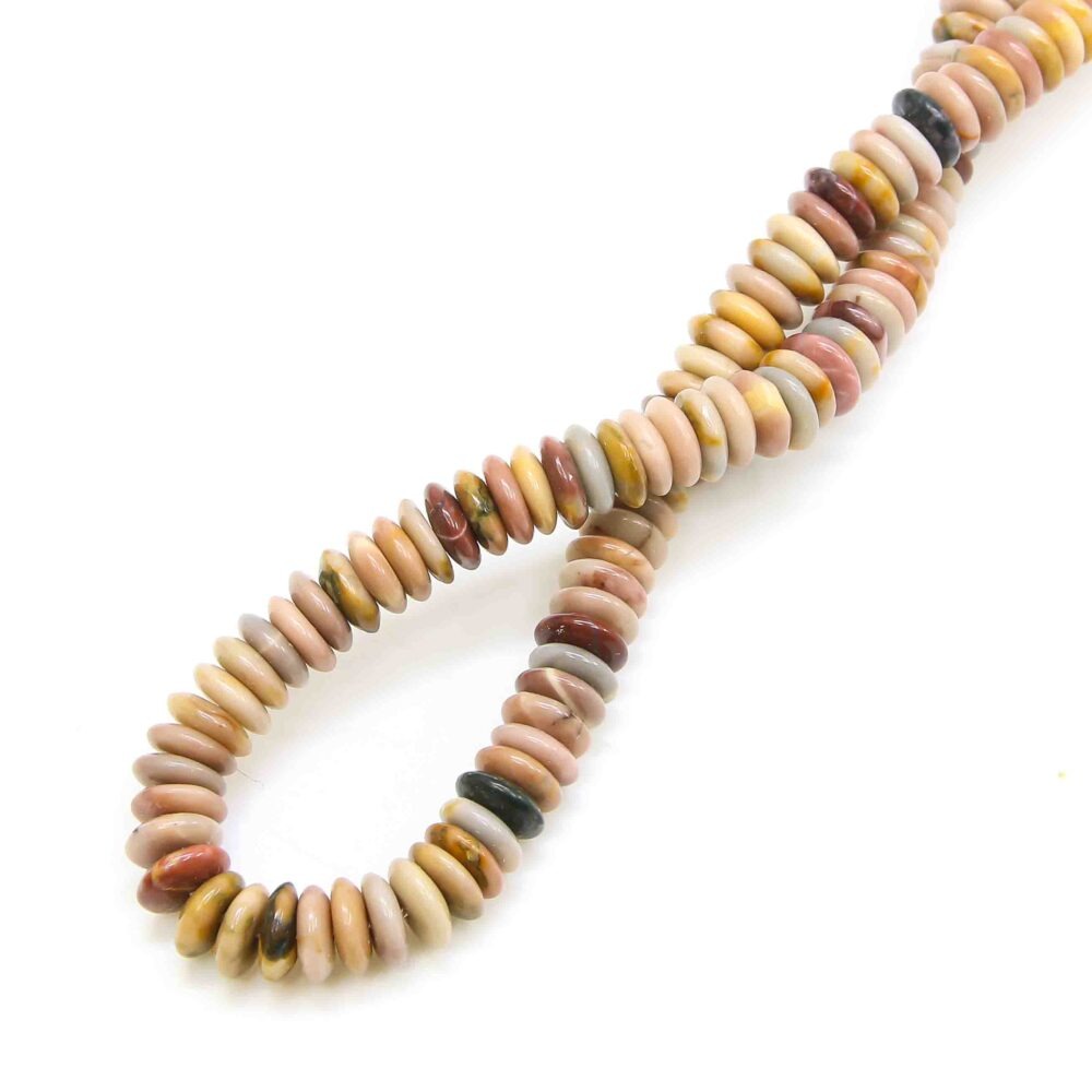 Kette Grindelwaldner Marmor 7mm linsenform