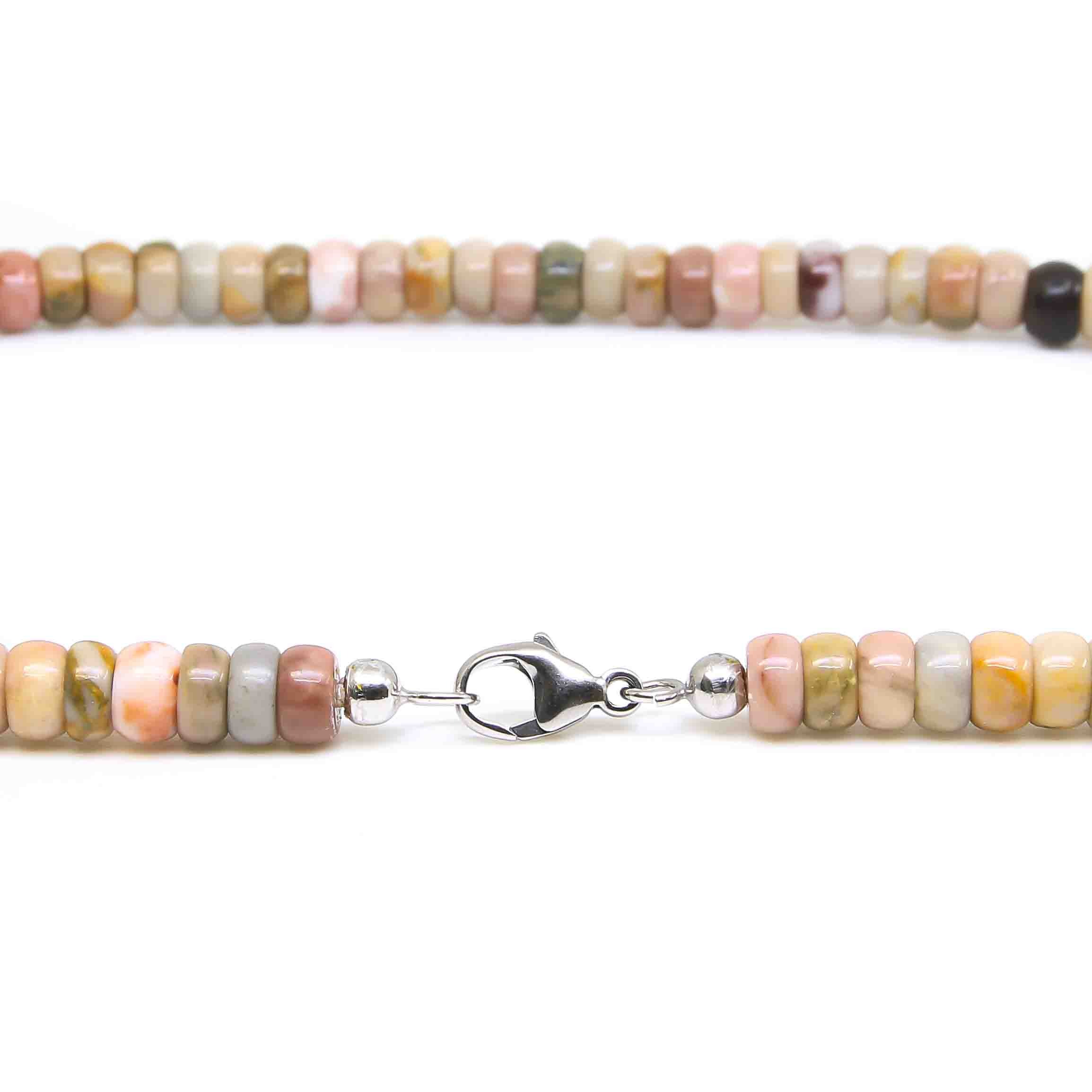 Kette Grindelwaldner Marmor 6mm pneuform – Bild 2