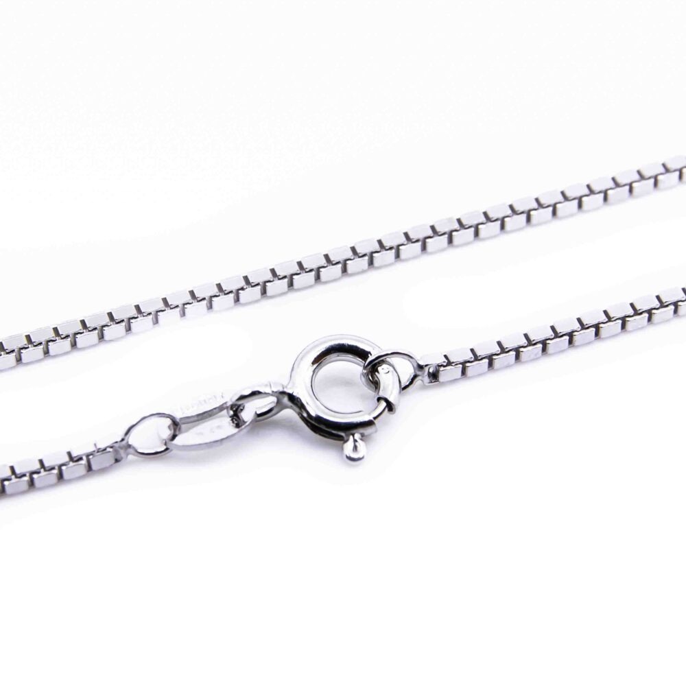 Silberkette Venezianer 1.5mm rhodiniert