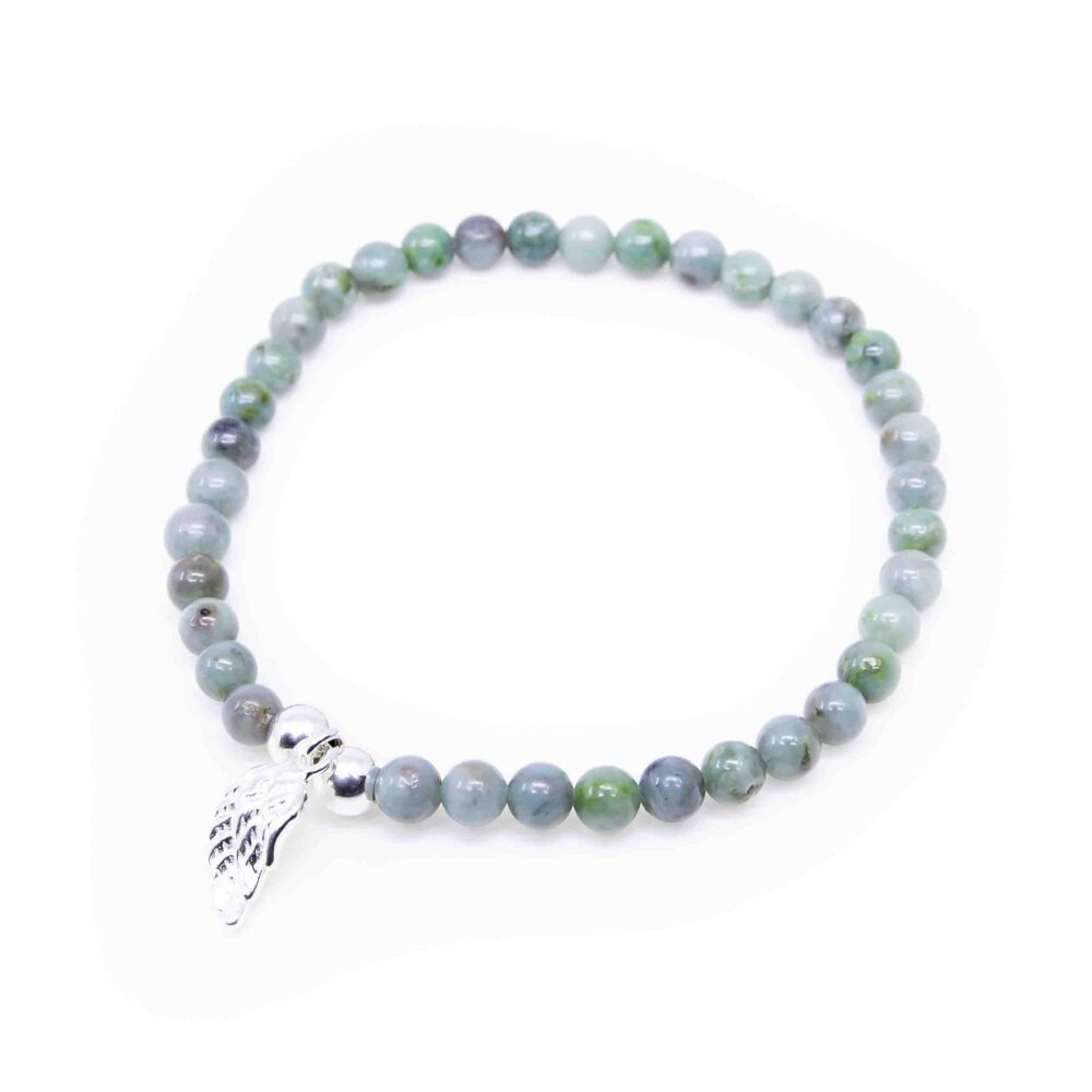 Armband Allalin Gabbro 5mm mit Charm