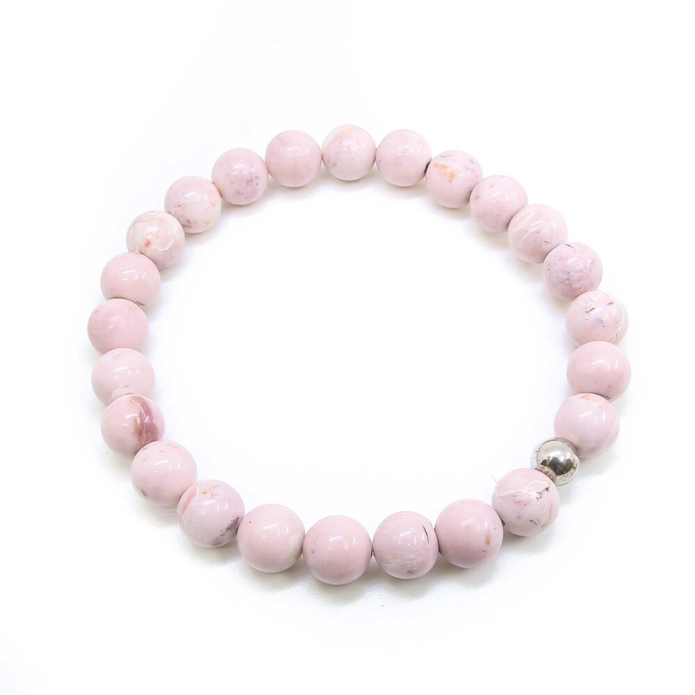 Armband Splügener Kalkstein 8mm