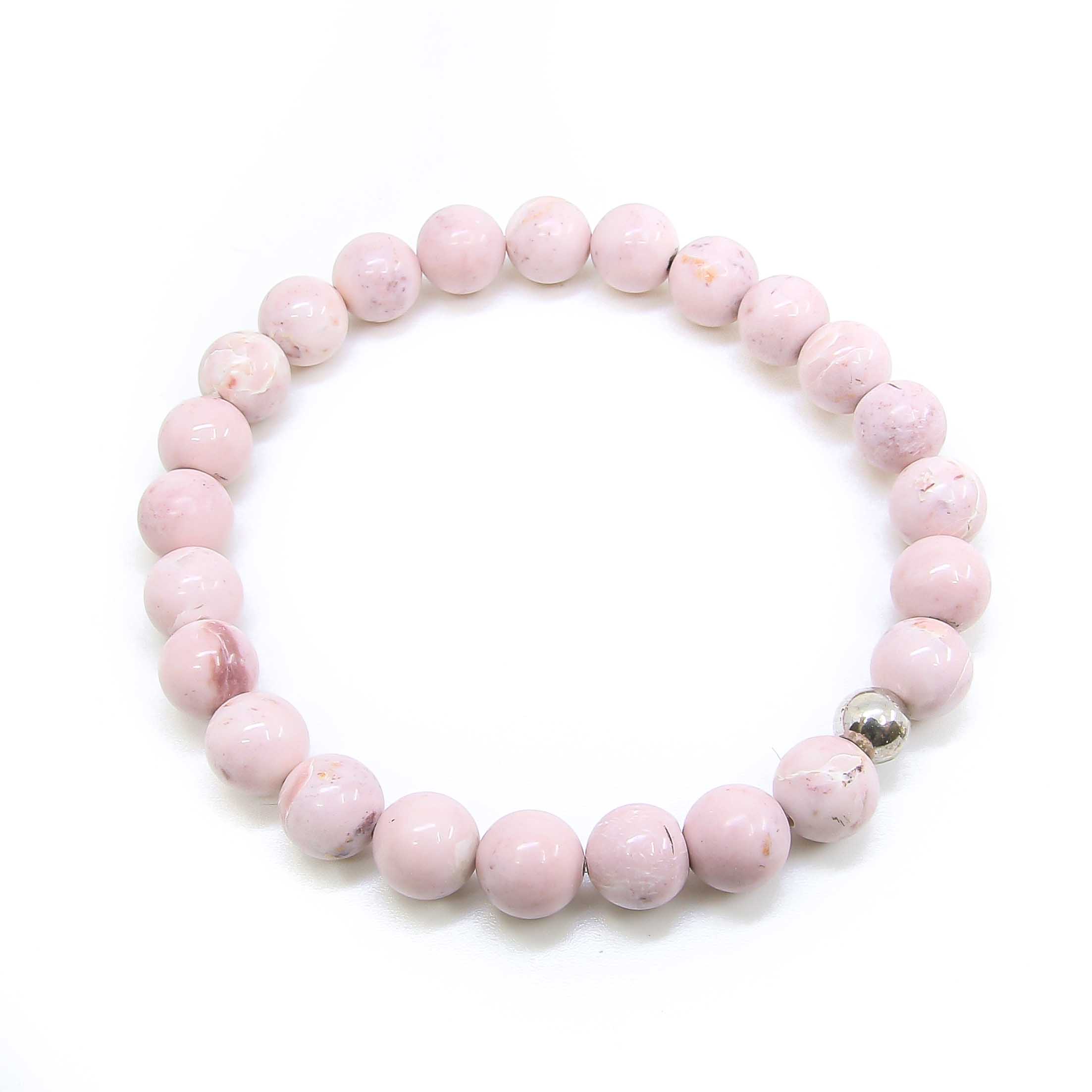 Armband Splügener Kalkstein 8mm